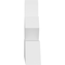 Ekena Millwork Saratoga Architectural Grade PVC Gable Bracket, 72"W x 18"H x 4"D x 6"F, 6/12 Pitch GBP072X18X0406SAR00 - alternate 5